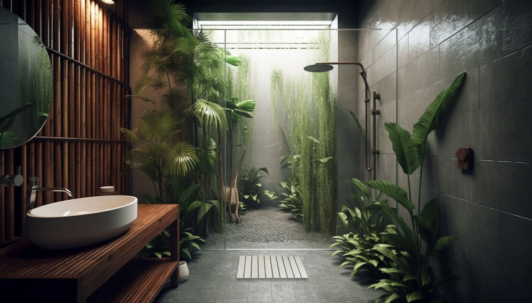 View of 28 Earthy Bathroom Ideas (2026) - homebuildingsmart.com