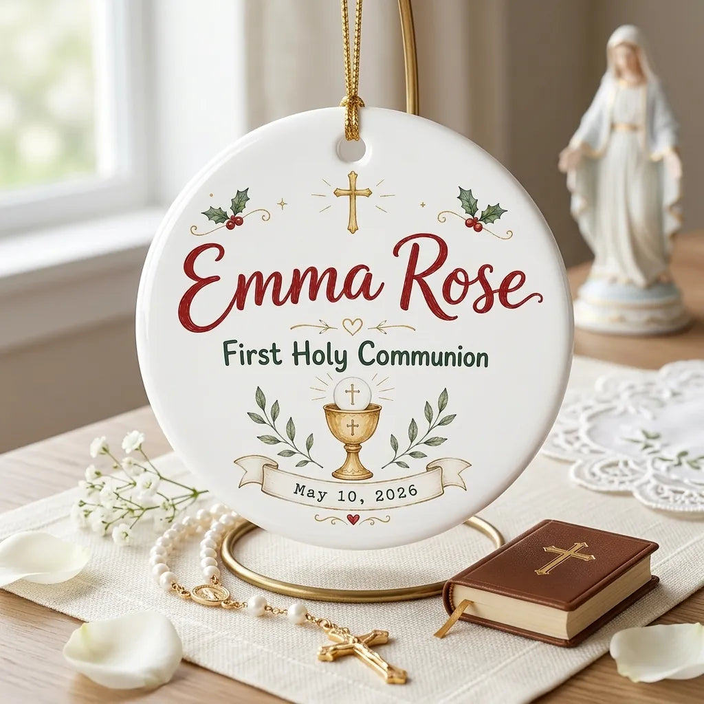 Communion Classic Personalized First Communion Communion Ornament lifestyle