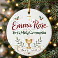 Communion Classic Personalized First Communion Communion Ornament tree