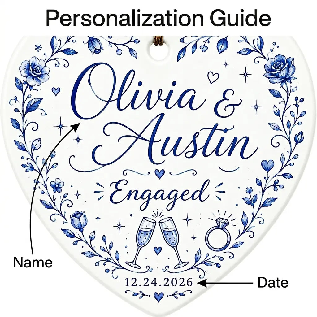 Engaged Blue Keepsake Personalized Engaged Christmas Ornament 2026 guide