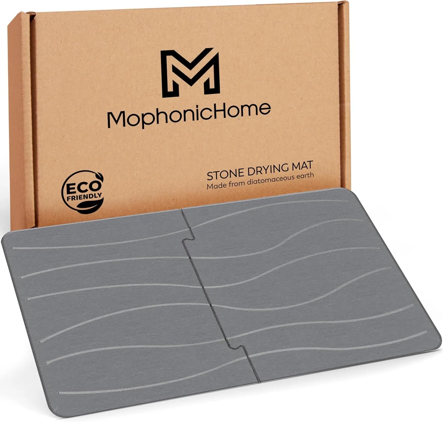 Instant Dry Stone Bath Mat - Soaks Water Fast, Anti-Mold