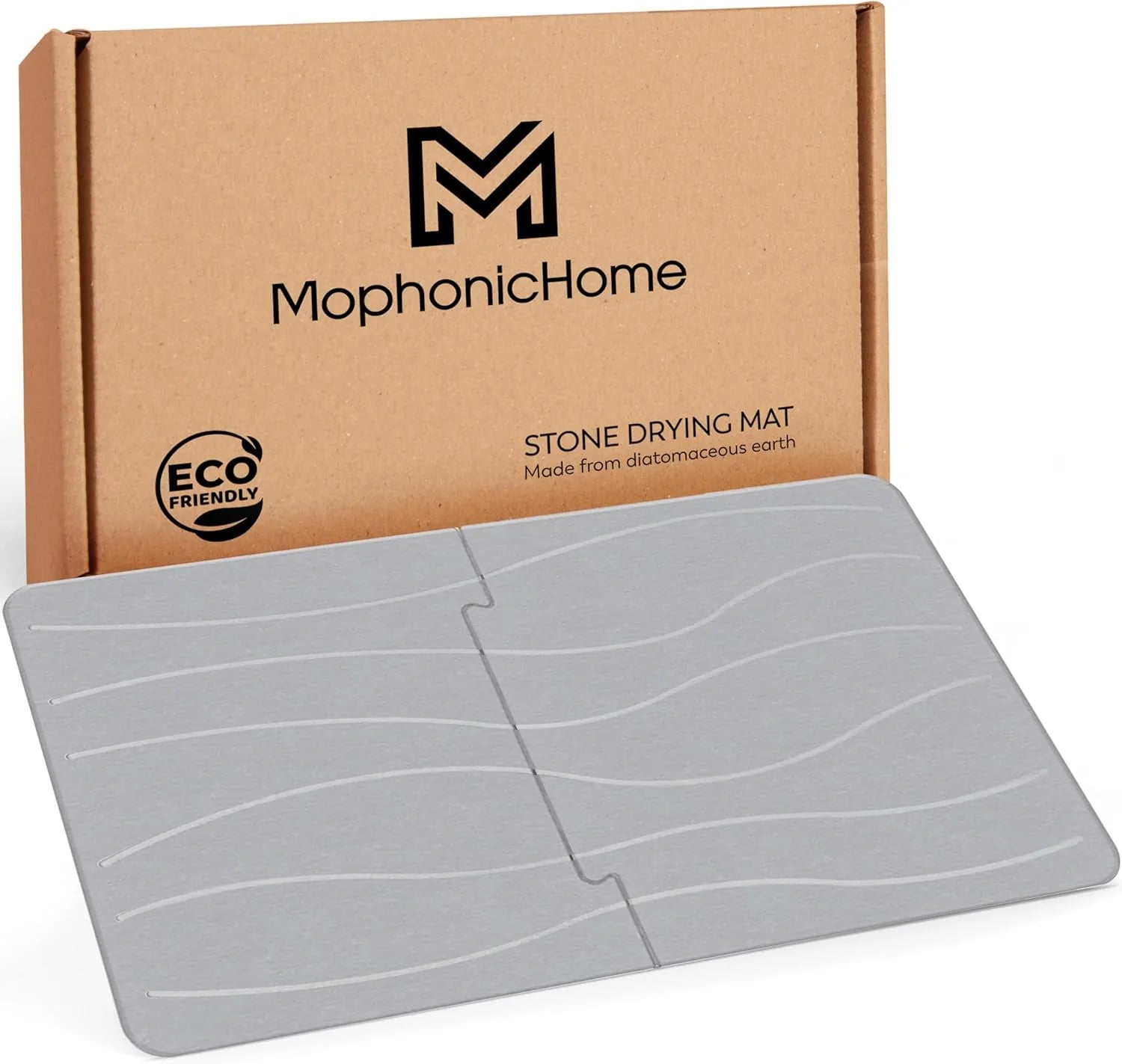 Instant Dry Stone Bath Mat - Soaks Water Fast, Anti-Mold