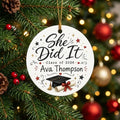 Gothmas Grad Personalized Graduation 2026 Halloween Ornament 2026 tree