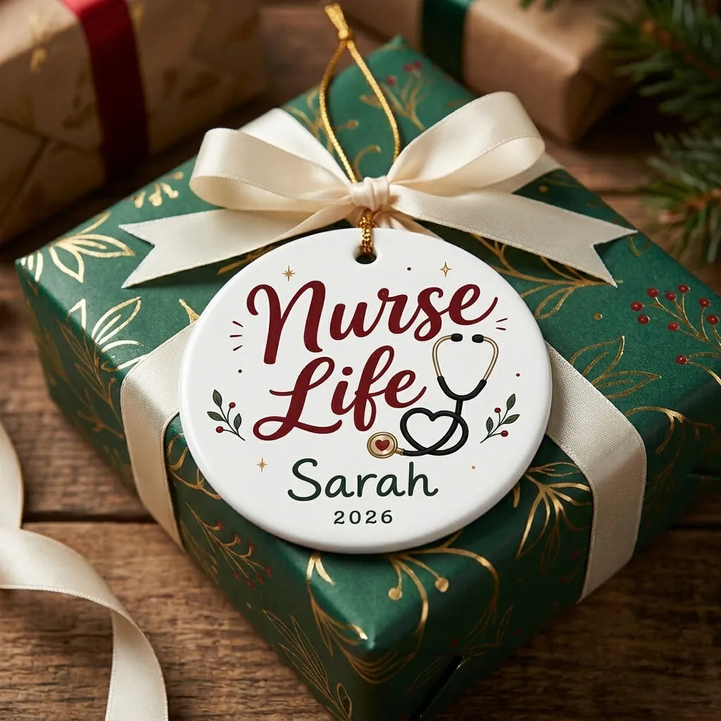 Gothmas Healthcare Personalized Nurse Halloween Ornament 2026 gift