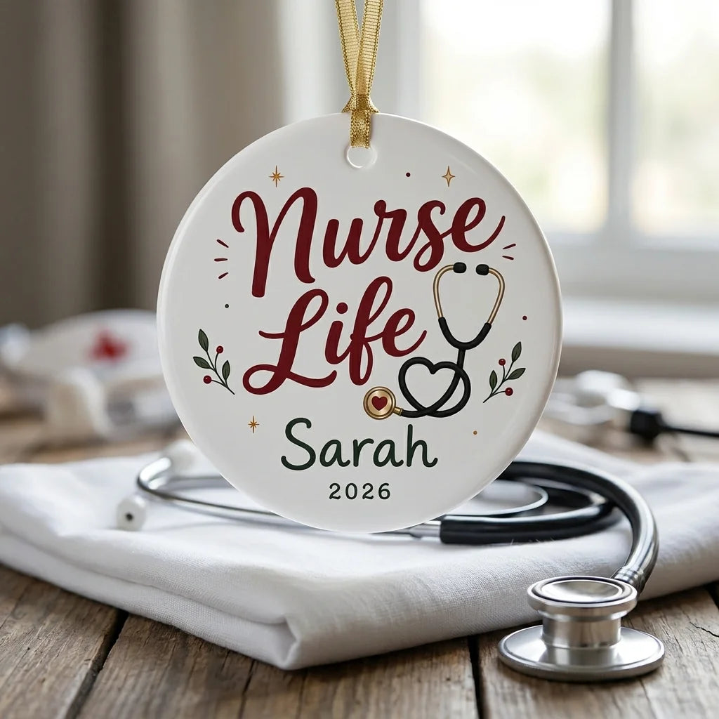 Gothmas Healthcare Personalized Nurse Halloween Ornament 2026 lifestyle