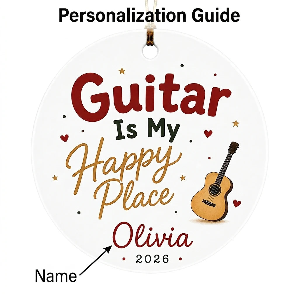 Guitar Christmas Personalized Music Christmas Ornament 2026 guide