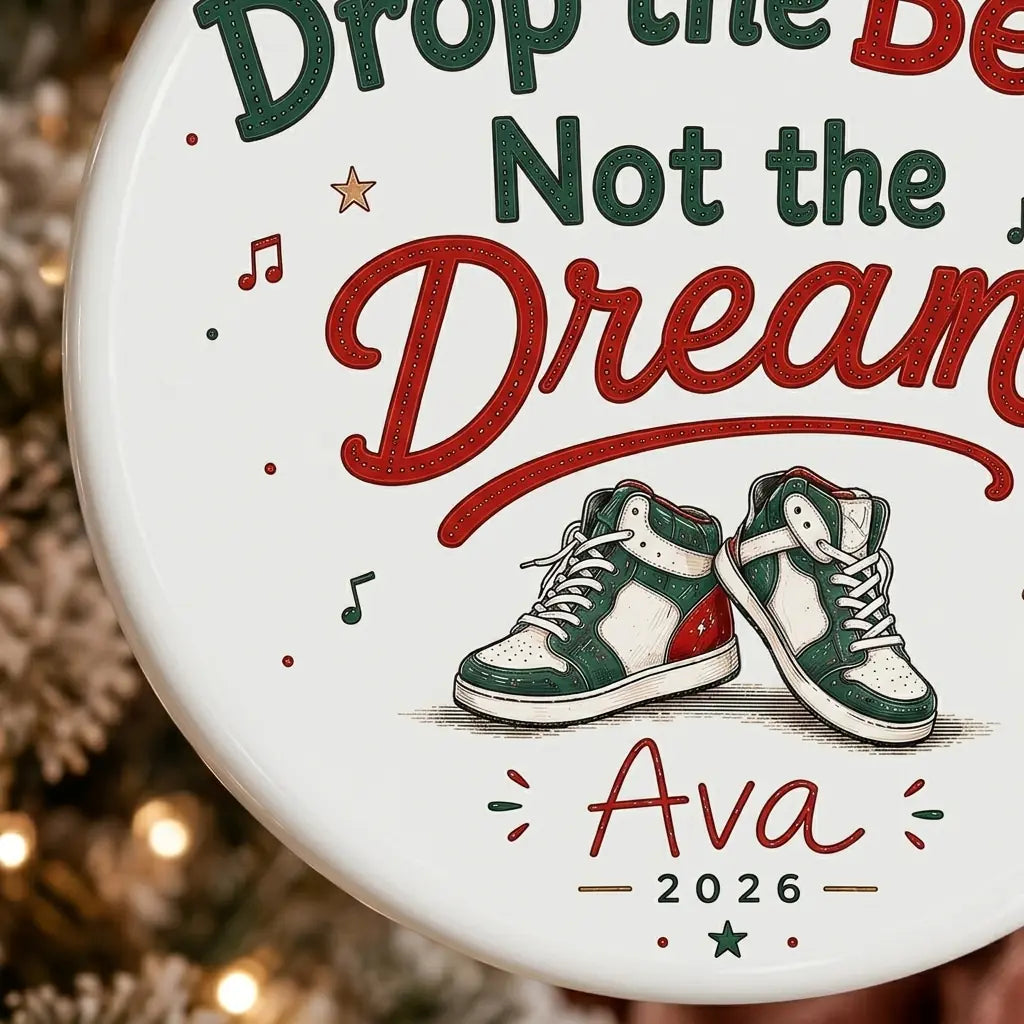 Hip Hop Dance Personalized Ballet Christmas Ornament 2026 detail