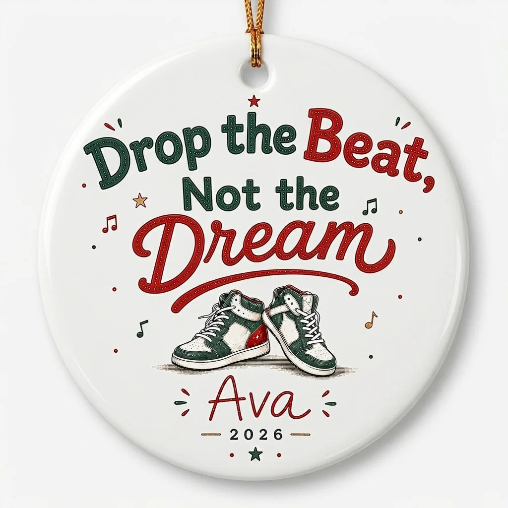 Hip Hop Dance Personalized Ballet Christmas Ornament 2026 hero