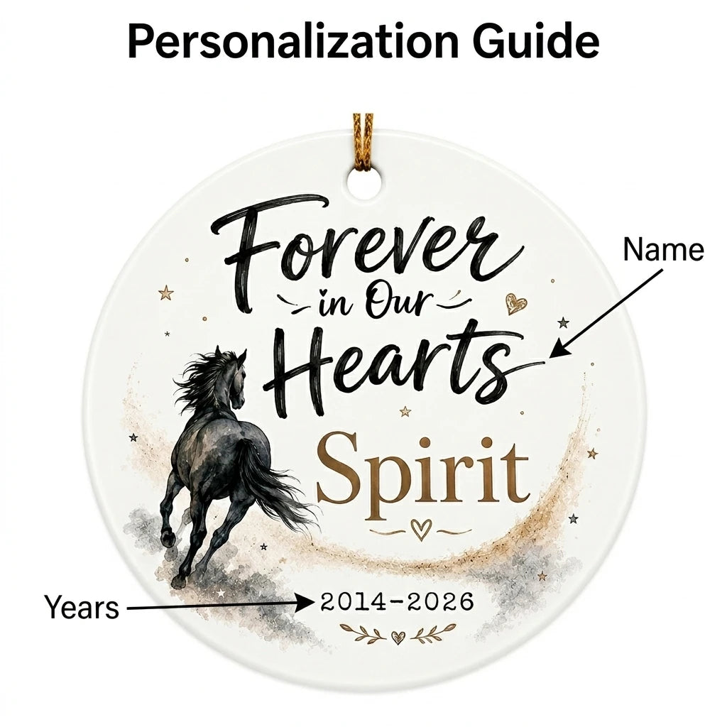 Horse Memorial Personalized Pet Christmas Ornament 2026 guide