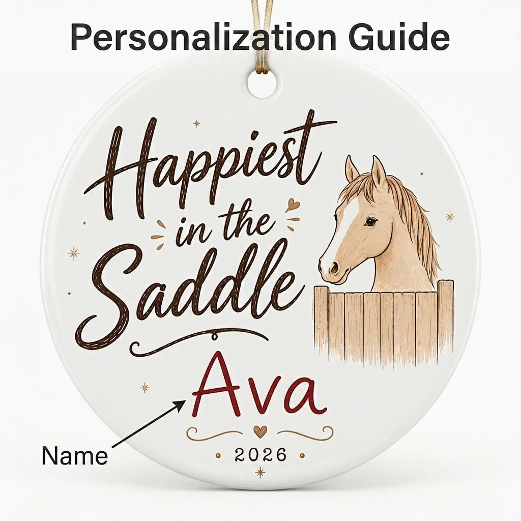 Horse Portrait Personalized Pet Christmas Ornament 2026 guide