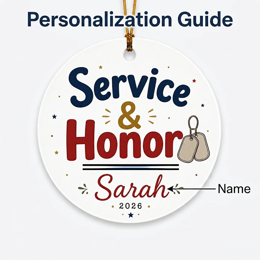 Military Dog Tags Personalized Military Christmas Ornament 2026 guide