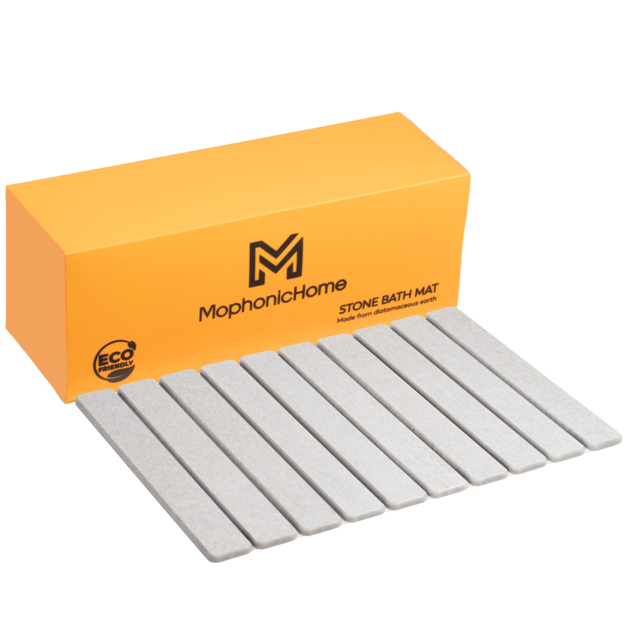 Mophonichome Stone Bath Mat - Quick Drying Highly Absorbent Bath Stone Mat, Diatomaceous Earth Bath Mat