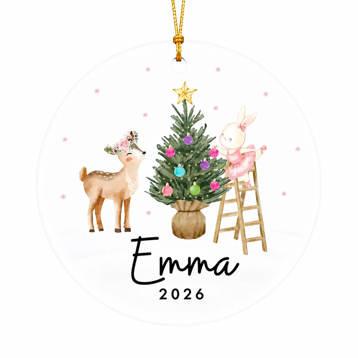 baby name personalized ornament lifestyle