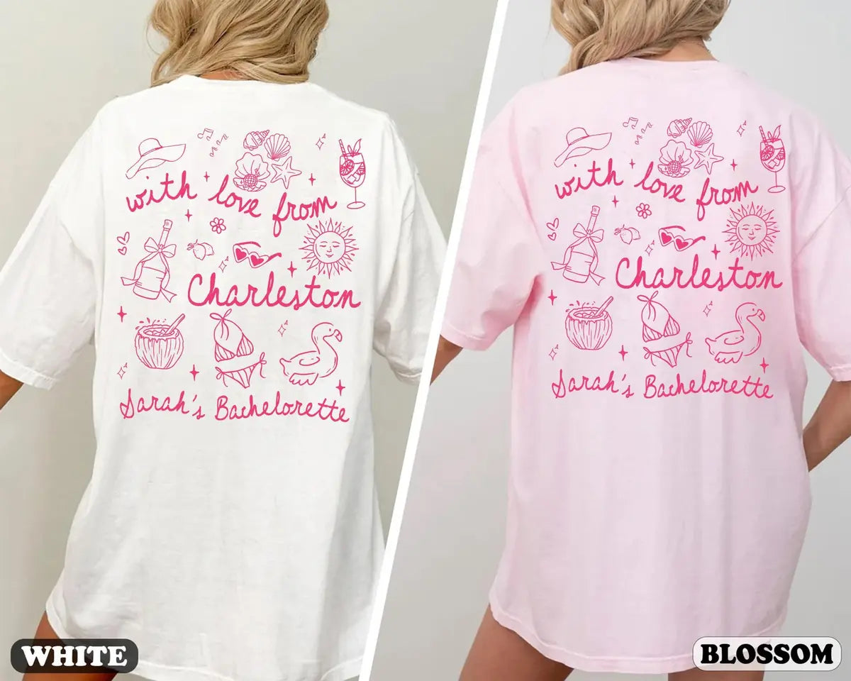 beach trip custom name location bridal shower comfort colors t shirt color chart 02