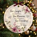 best friend personalized ornament tree