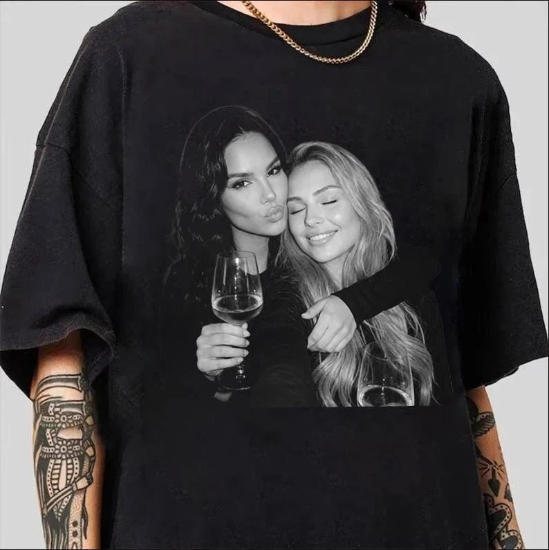 bestie-picture-custom-photo-best-friend-birthday-comfort-colors-t-shirt custom photo Comfort Colors T-Shirt model mockup preview 07