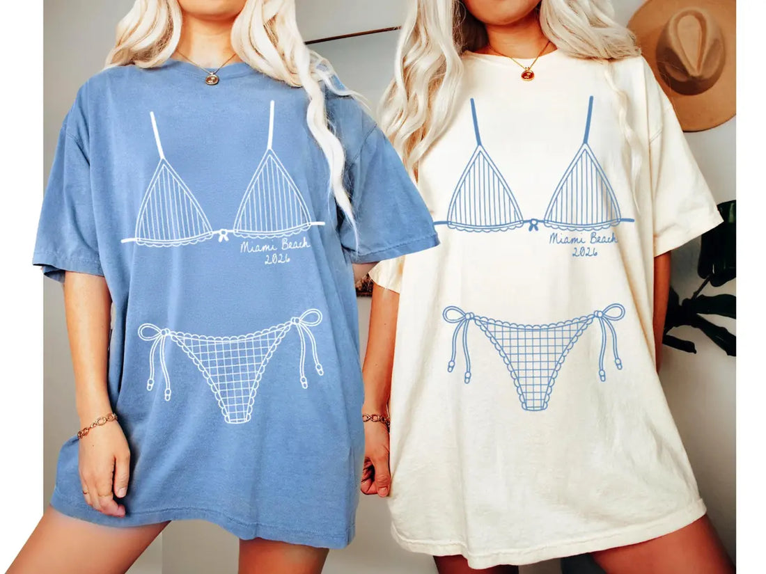 bikini social club custom location year bachelorette party comfort colors t shirt color chart