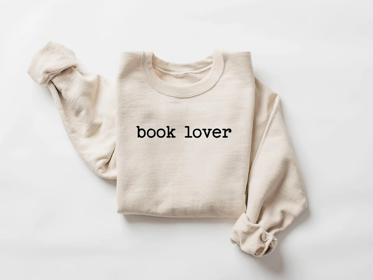 Book Lover Crewneck Sweatshirt alternate product view.