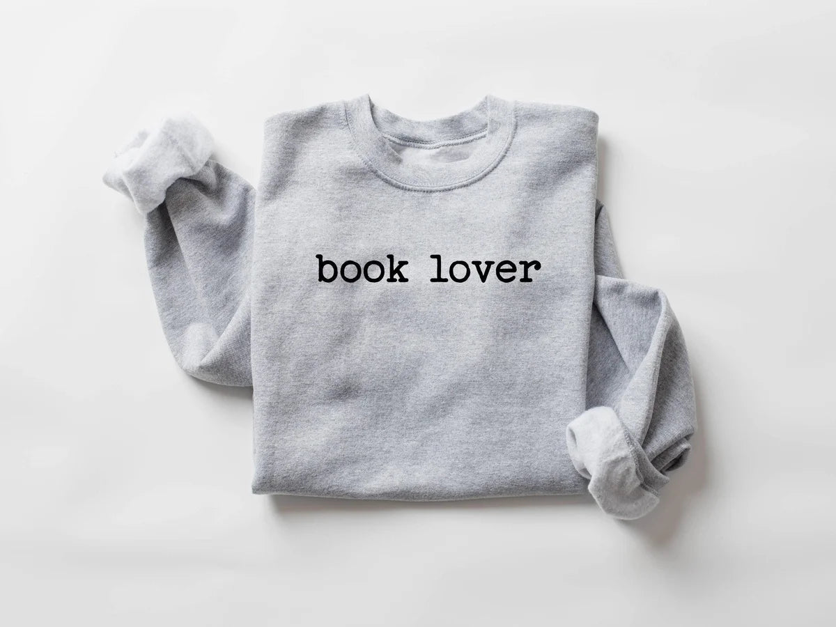 Book Lover Crewneck Sweatshirt alternate product view.
