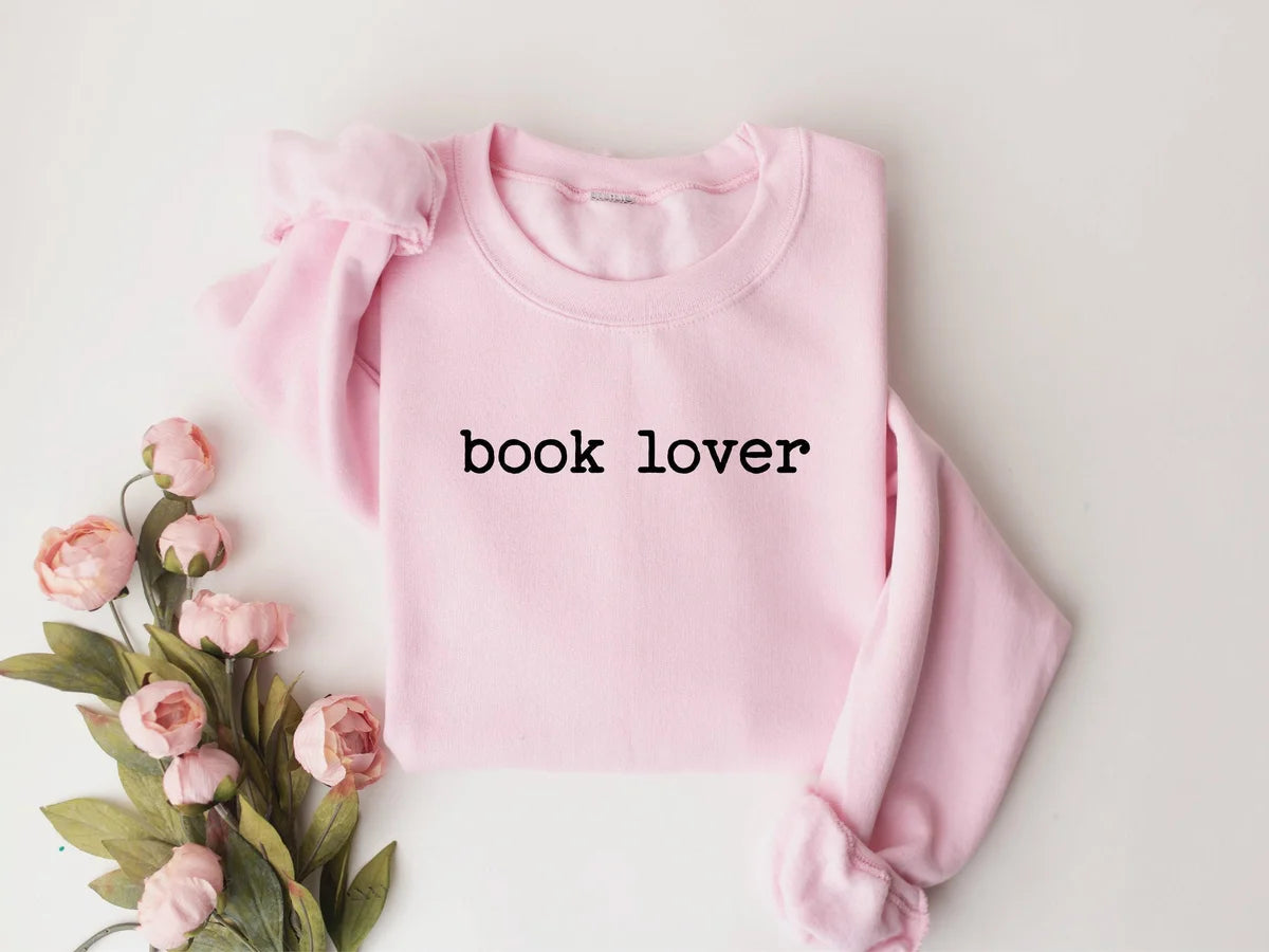 Book Lover Crewneck Sweatshirt alternate product view.