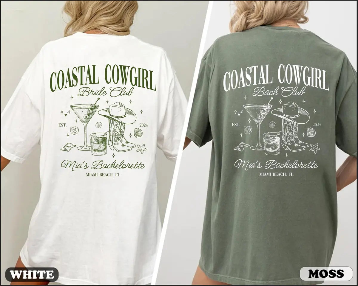 coastal cowgirl social club custom location bachelorette party comfort colors t shirt color chart 02