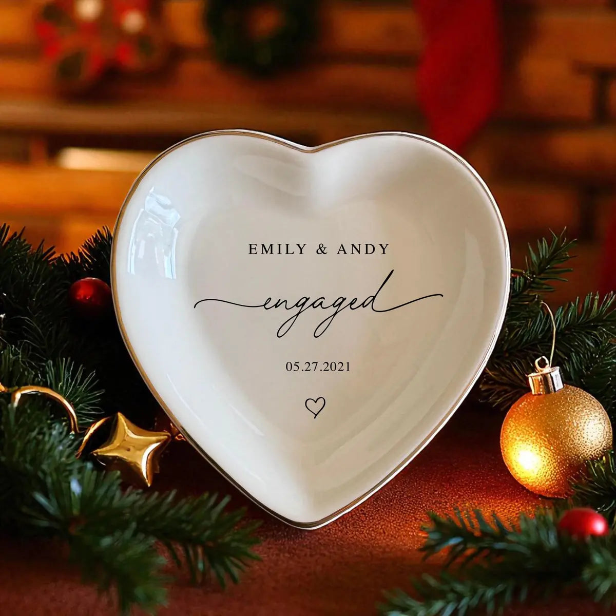 Wedding Gifts for Couple, Custom Ring Dish, Ring Dish, Couples Gift, Bridal Shower Gift, Engagement Gift for Bride variant