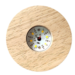 Wooden Light Base
