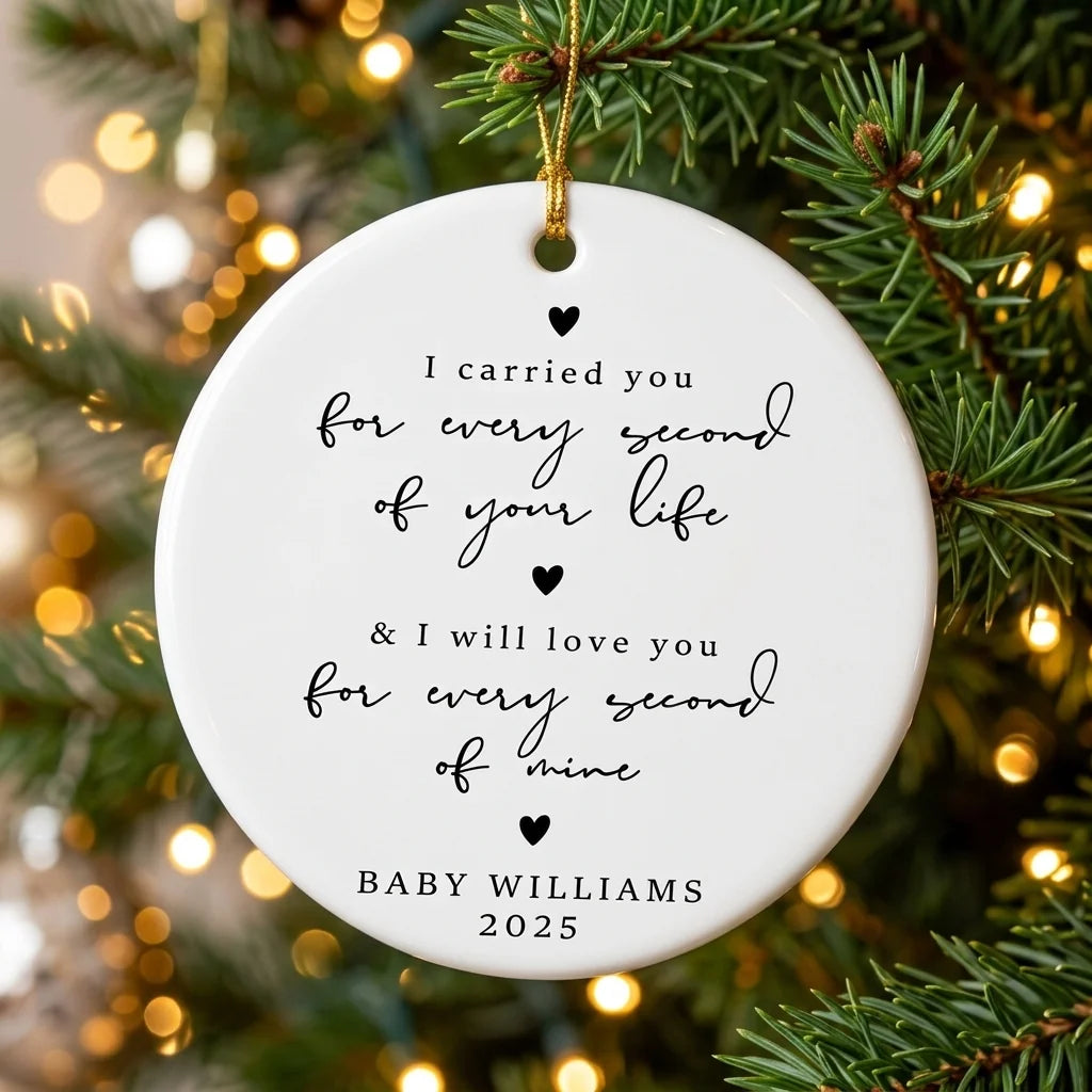 infant loss personalized ornament tree