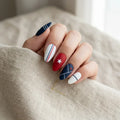 matte hand painted 4th of july almond press on nails star stripe mockup 01