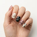 mauve white black 3d cat eye square short press on nails cat whisker lifestyle 01