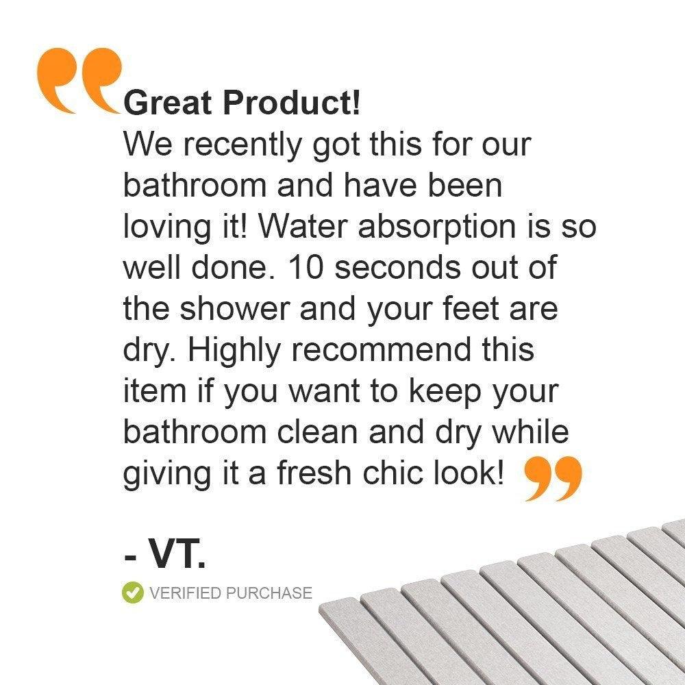 MophonicHome™ Stone Bath Mat - Mophonic