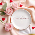 Mr and Mrs Ring Dish, Custom Ring Holder, Gift for Bride, Wedding Gift for Her, Engagement Gift, Bridal Shower Gift Her Jewel
