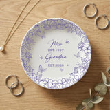 Grandma Ring Dish , New Grandma Gift Jewelry Dish, Mothers Day Grandma Gift, Grandma Keepsake Dish