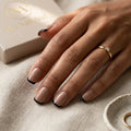nude black french tip square press on nails mockup 01