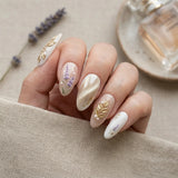 nude cat eye almond medium press on nails lavender mockup 02