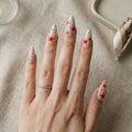 nude hand painted 4th of july stiletto medium press on nails star wave mockup 01