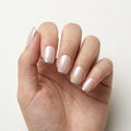 nude silver chrome french tip square press on nails mockup 01