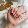 pink white 3d ombre almond press on nails peony bloom botanical pearl lifestyle 02