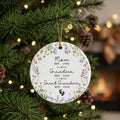 promoted to great grandma personalized ornament tree