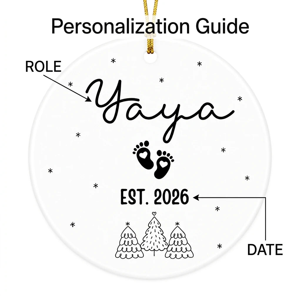 promoted to yaya new yaya personalized ornament guide