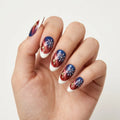 red white blue cat eye french tip 4th of july almond press on nails firework star lifestyle 02