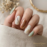 sage green terracotta almond medium press on nails botanical mockup 01