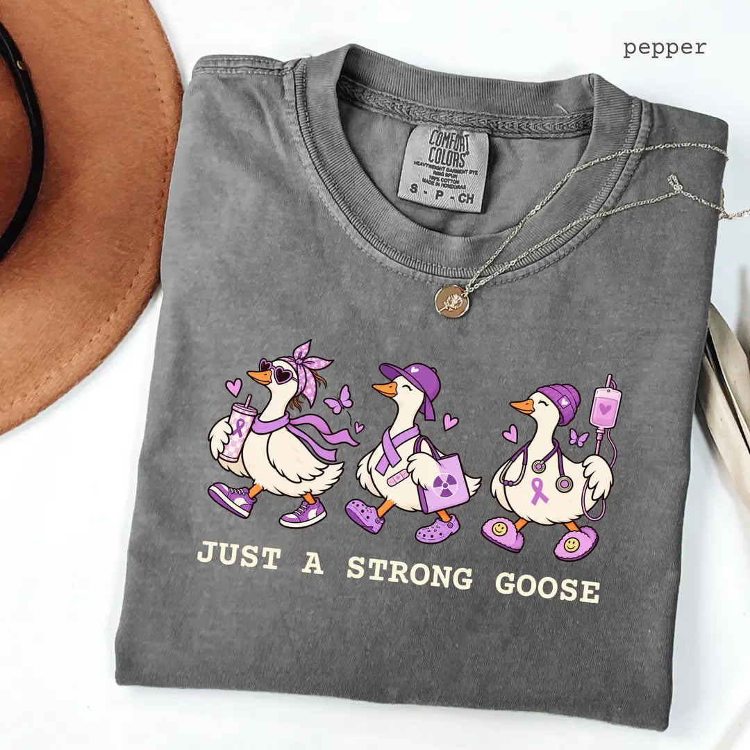 Pepper Comfort Colors 1717 T-shirt with Breast Cancer Nurse design