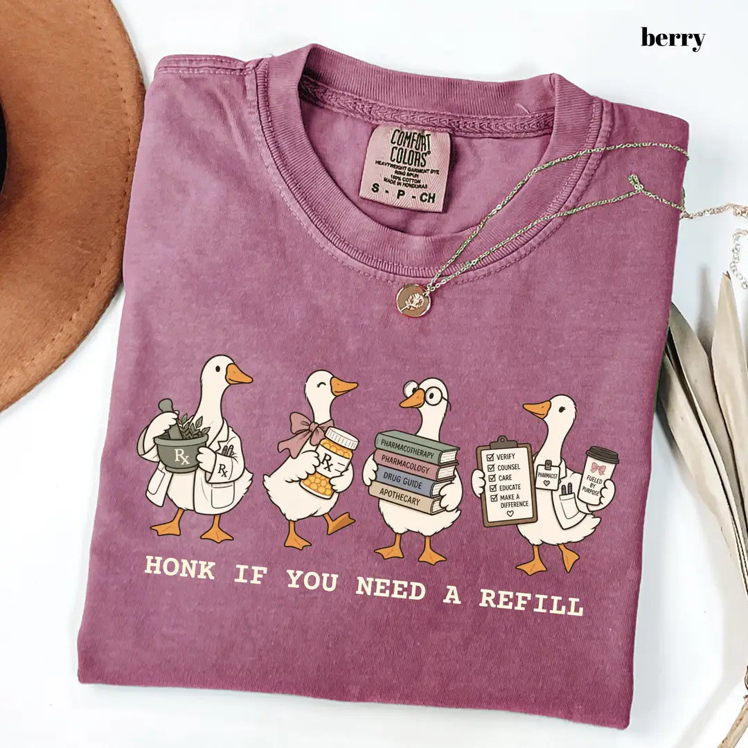 Comfort Colors 1717 T-shirt with Pharmacist design alternate view view 3