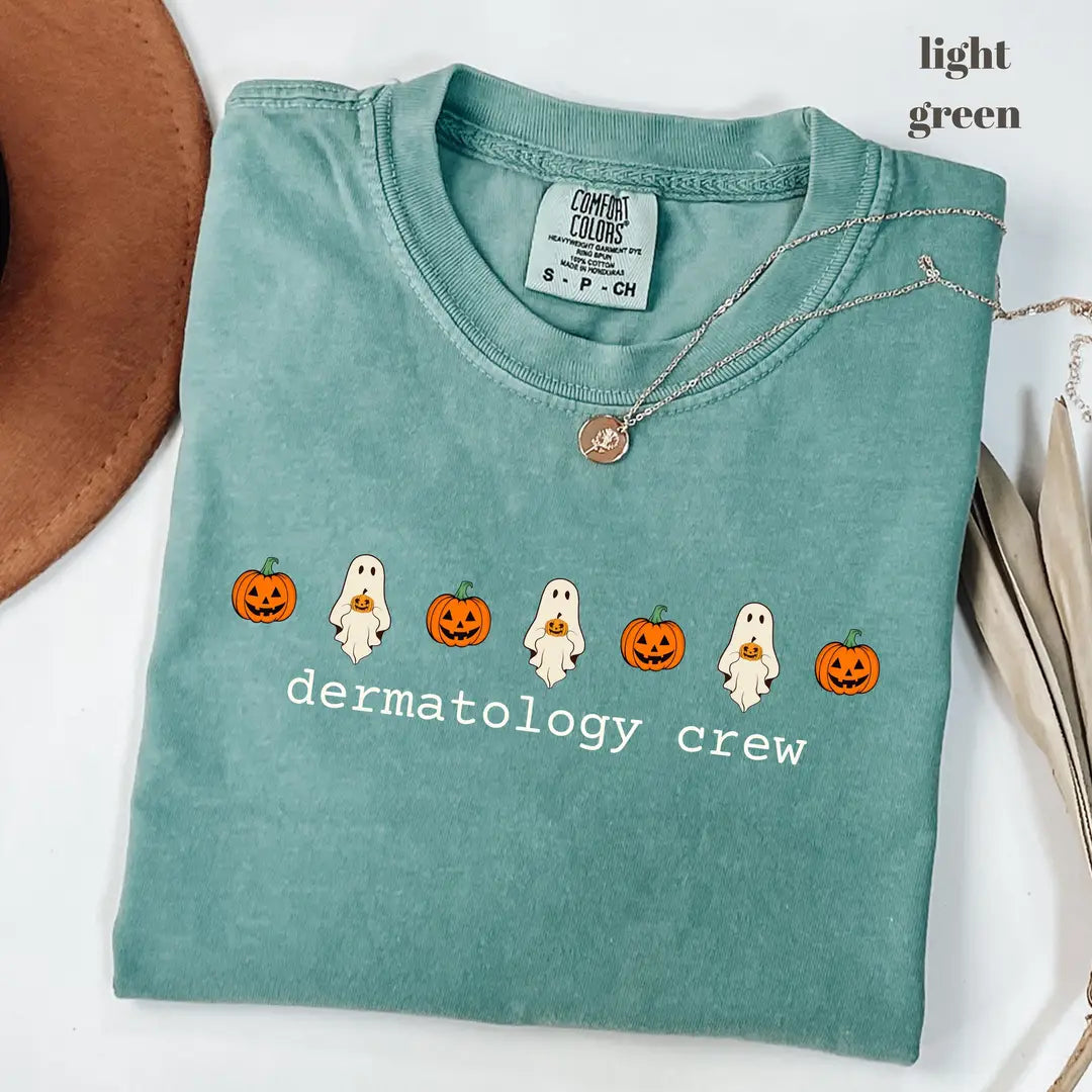 Comfort Colors 1717 T-shirt with Dermatology Crew design alternate view view 2