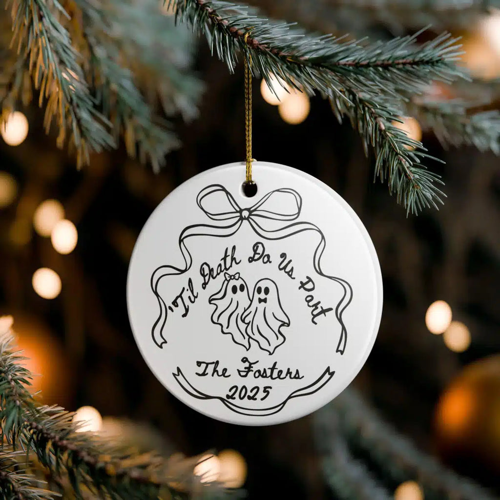 til death do us part ornament alternate view 1