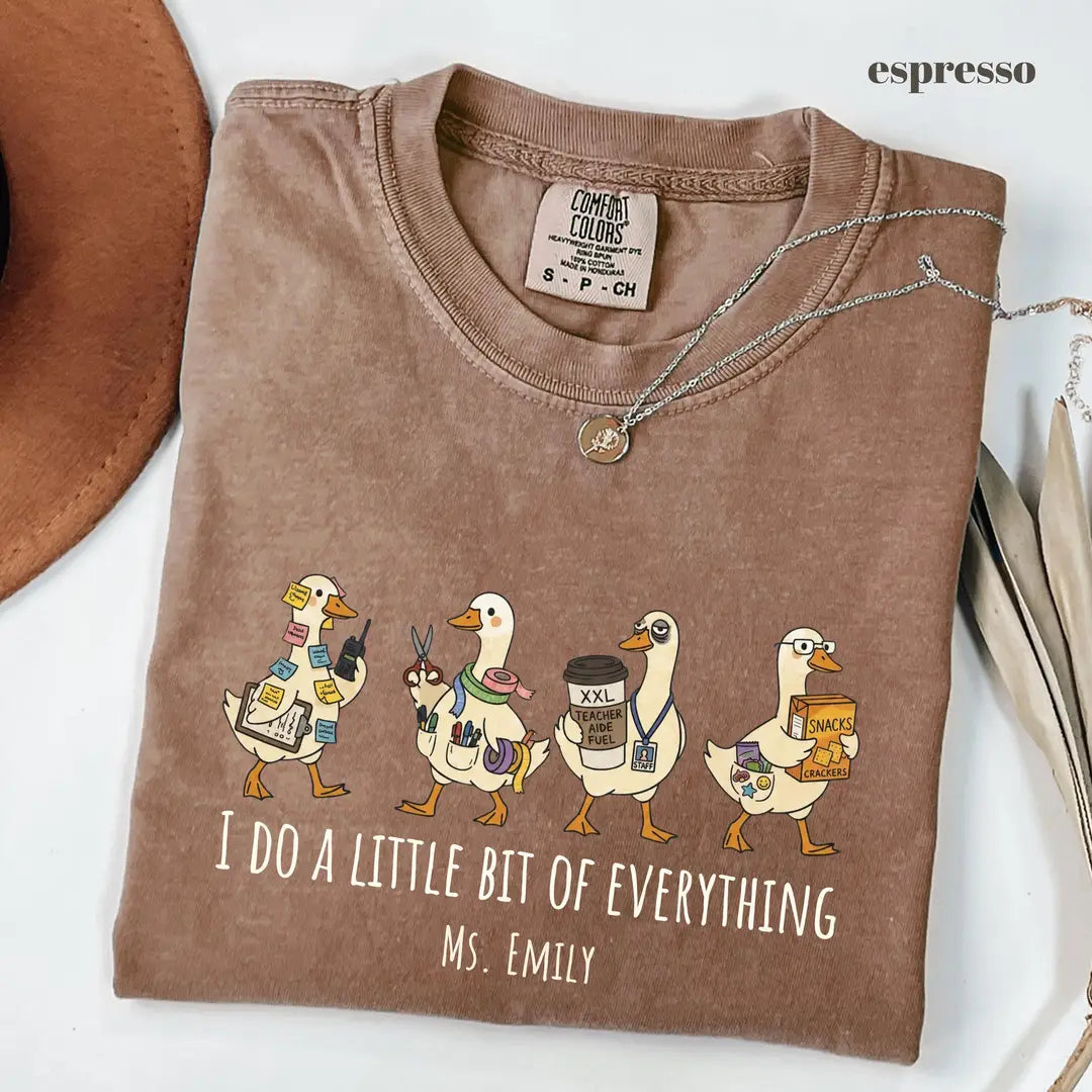 Espresso Comfort Colors 1717 T-shirt with Paraprofessional design