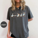 Pepper Comfort Colors 1717 T-shirt with ER Nurse Goose design