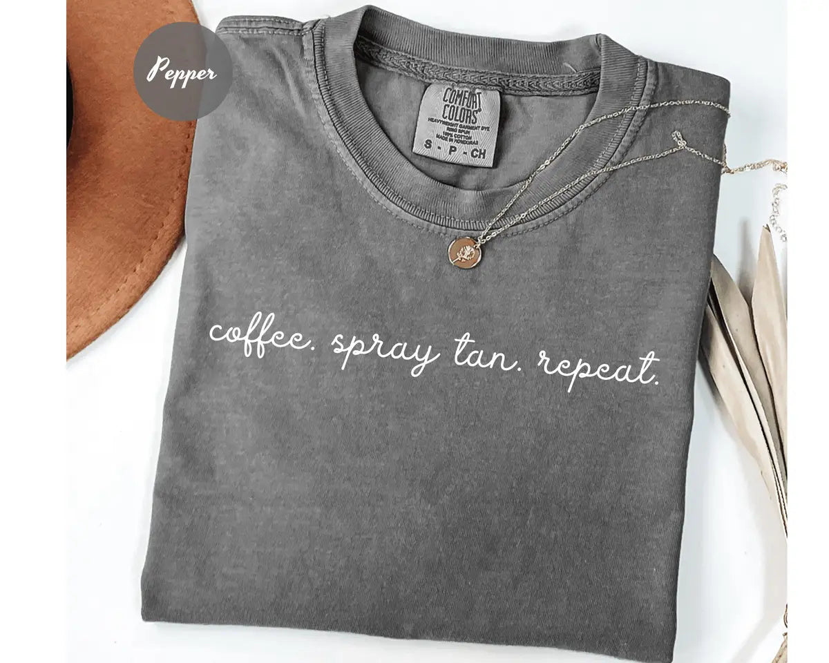 Comfort Colors 1717 T-shirt with Spray Tan Artist design alternate view