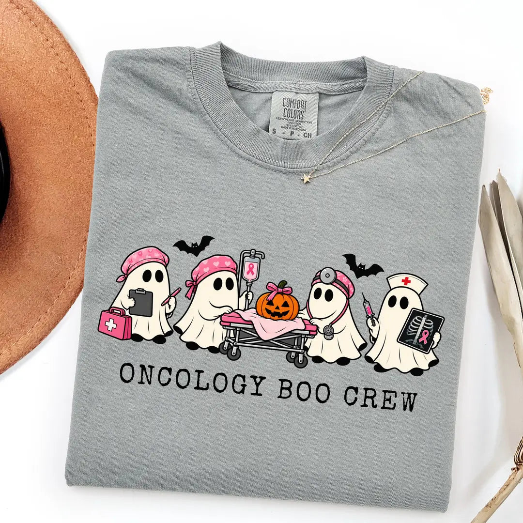 Comfort Colors 1717 T-shirt with Oncology Nurse Halloween design alternate view view 6